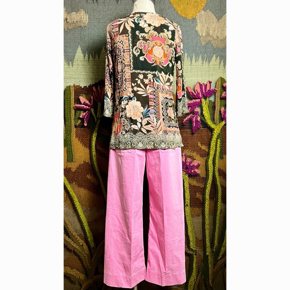 Johnny Was Flora Button Front Tunic S - Picture 2 of 15